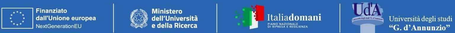NextGenerationEU • MUR • Italia Domani • UdA